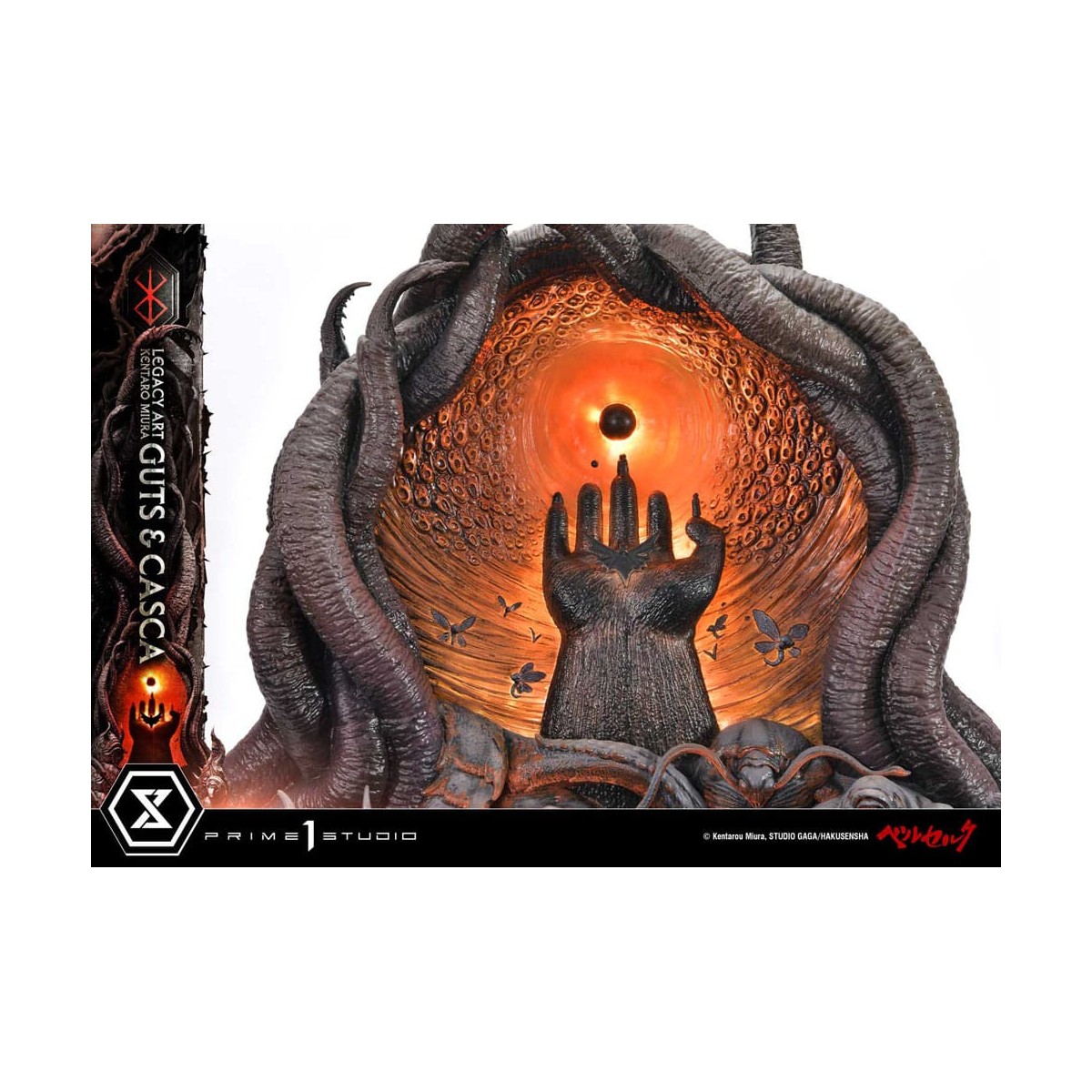 Prime 1 Studio Berserk - Kentaro Miura Legacy Art Berserker GUTS & CASCA 1/6 Scale Statue Bonus Version