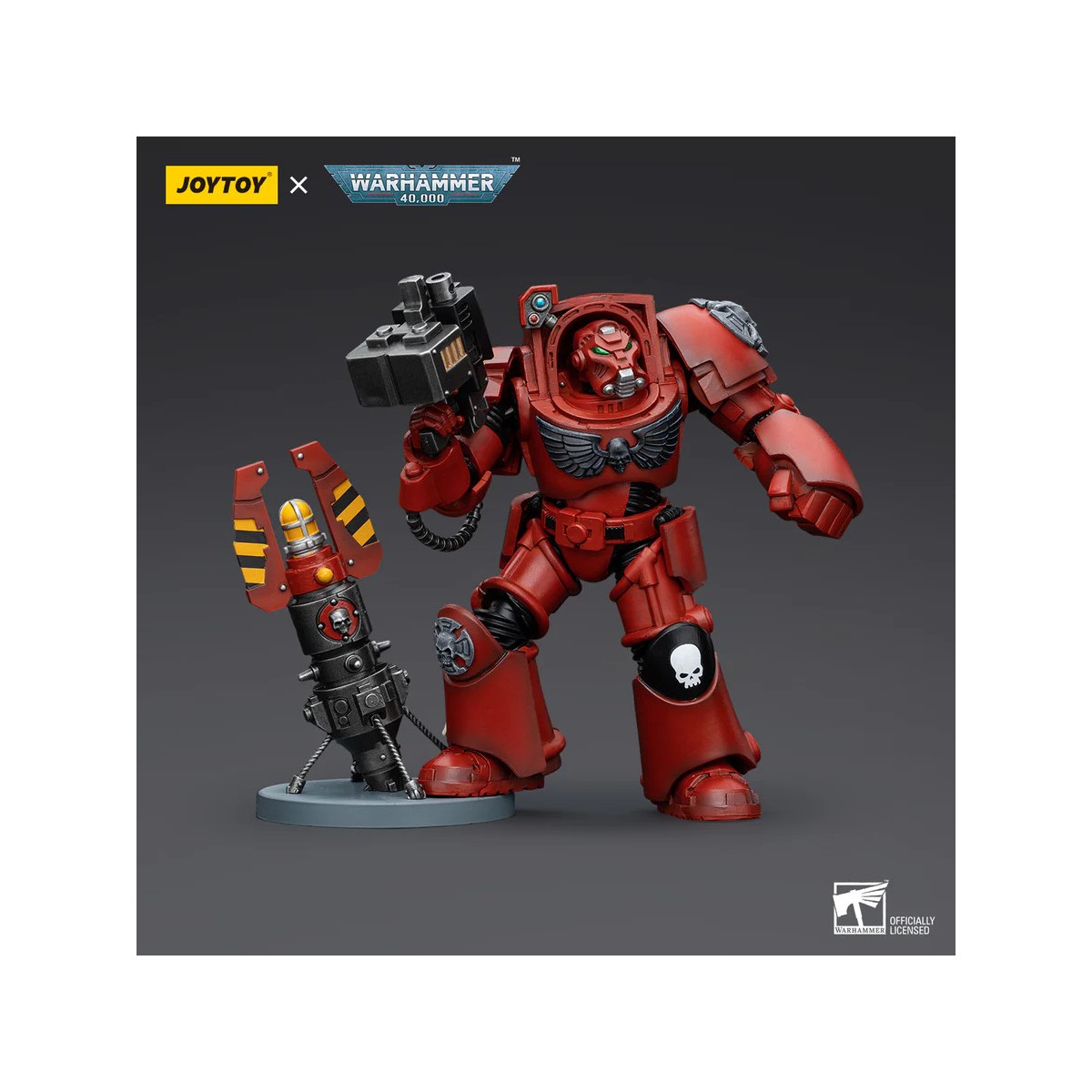 JoyToy Space Marines - Blood Angels Terminator Squad - Terminator with Teleport Homer 1/18 - Warhammer 40K