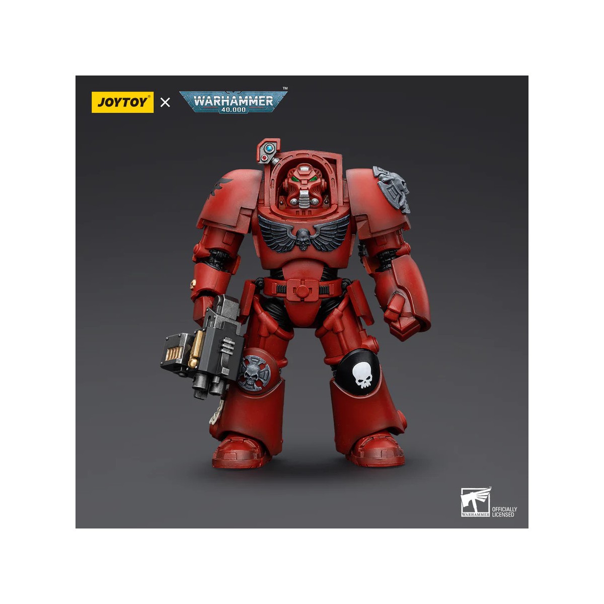JoyToy Space Marines - Blood Angels Terminator Squad - Terminator with Teleport Homer 1/18 - Warhammer 40K