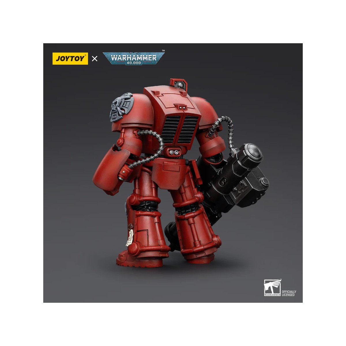 JoyToy Space Marines - Blood Angels Terminator Squad - Terminator with Assault Canon 1/18 - Warhammer 40K