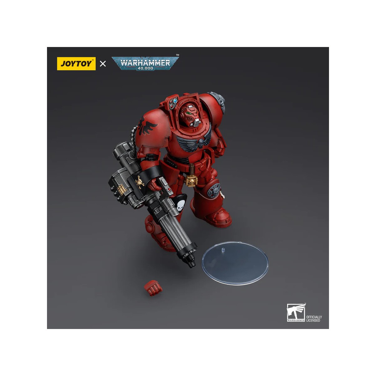 JoyToy Space Marines - Blood Angels Terminator Squad - Terminator with Assault Canon 1/18 - Warhammer 40K