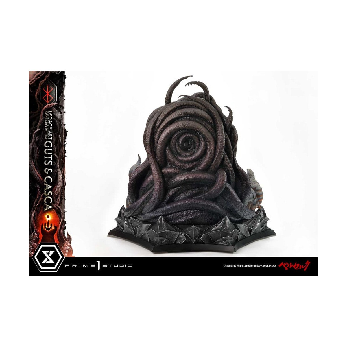 Prime 1 Studio Berserk - Kentaro Miura Legacy Art Berserker GUTS & CASCA 1/6 Scale Statue