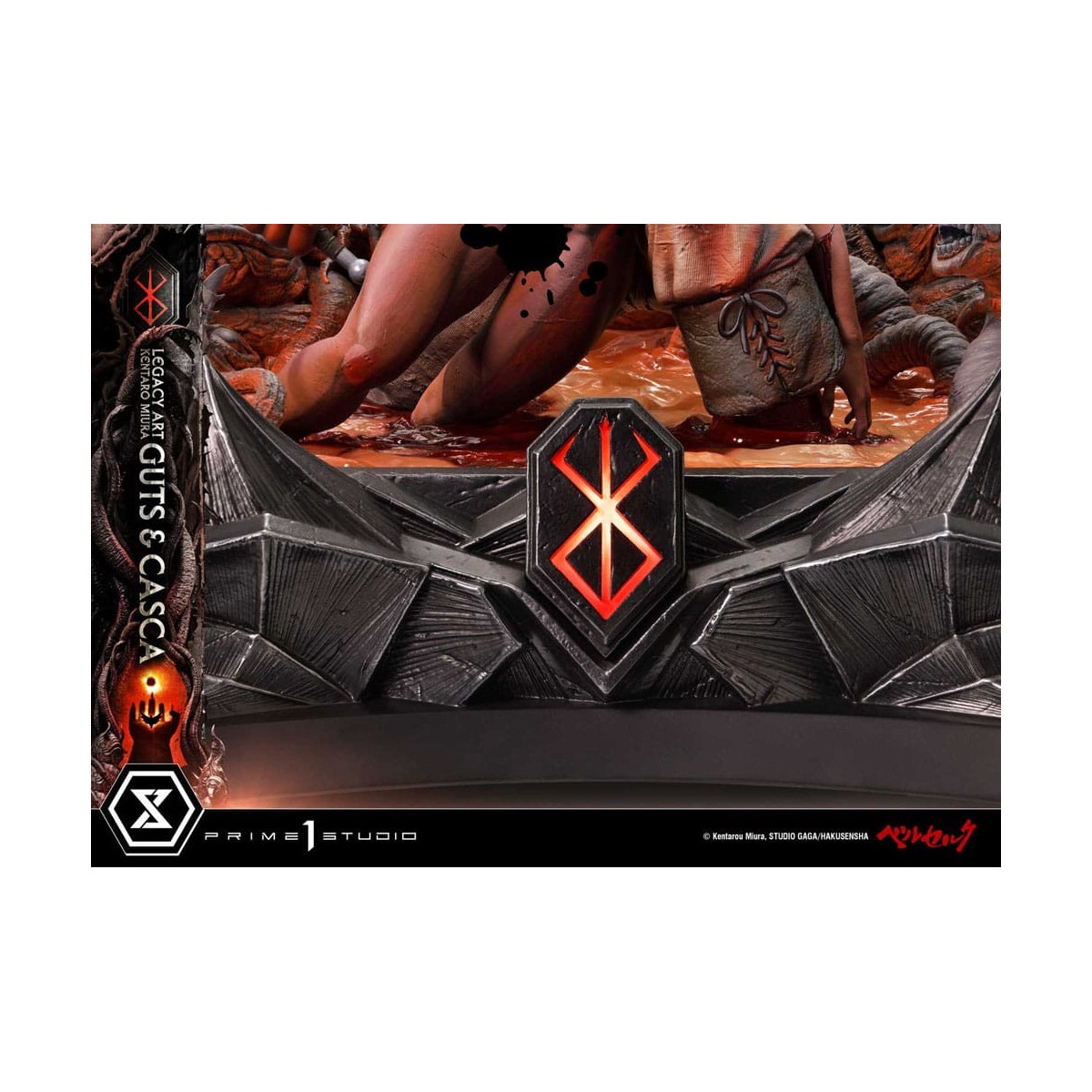 Prime 1 Studio Berserk - Kentaro Miura Legacy Art Berserker GUTS & CASCA 1/6 Scale Statue