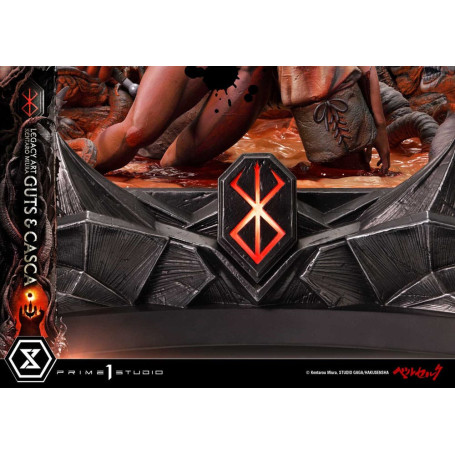 Prime 1 Studio Berserk - Kentaro Miura Legacy Art Berserker GUTS & CASCA 1/6 Scale Statue