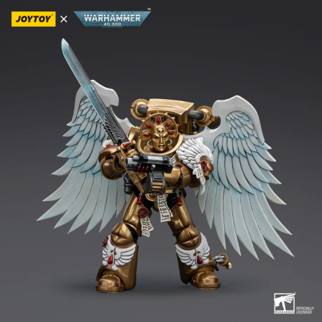 JoyToy Space Marines - Blood Angels Sanguinary Guard - Sanguinary Guard with Power Sword 1/18