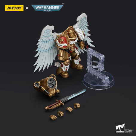 JoyToy Space Marines - Blood Angels Sanguinary Guard - Sanguinary Guard with Power Sword 1/18