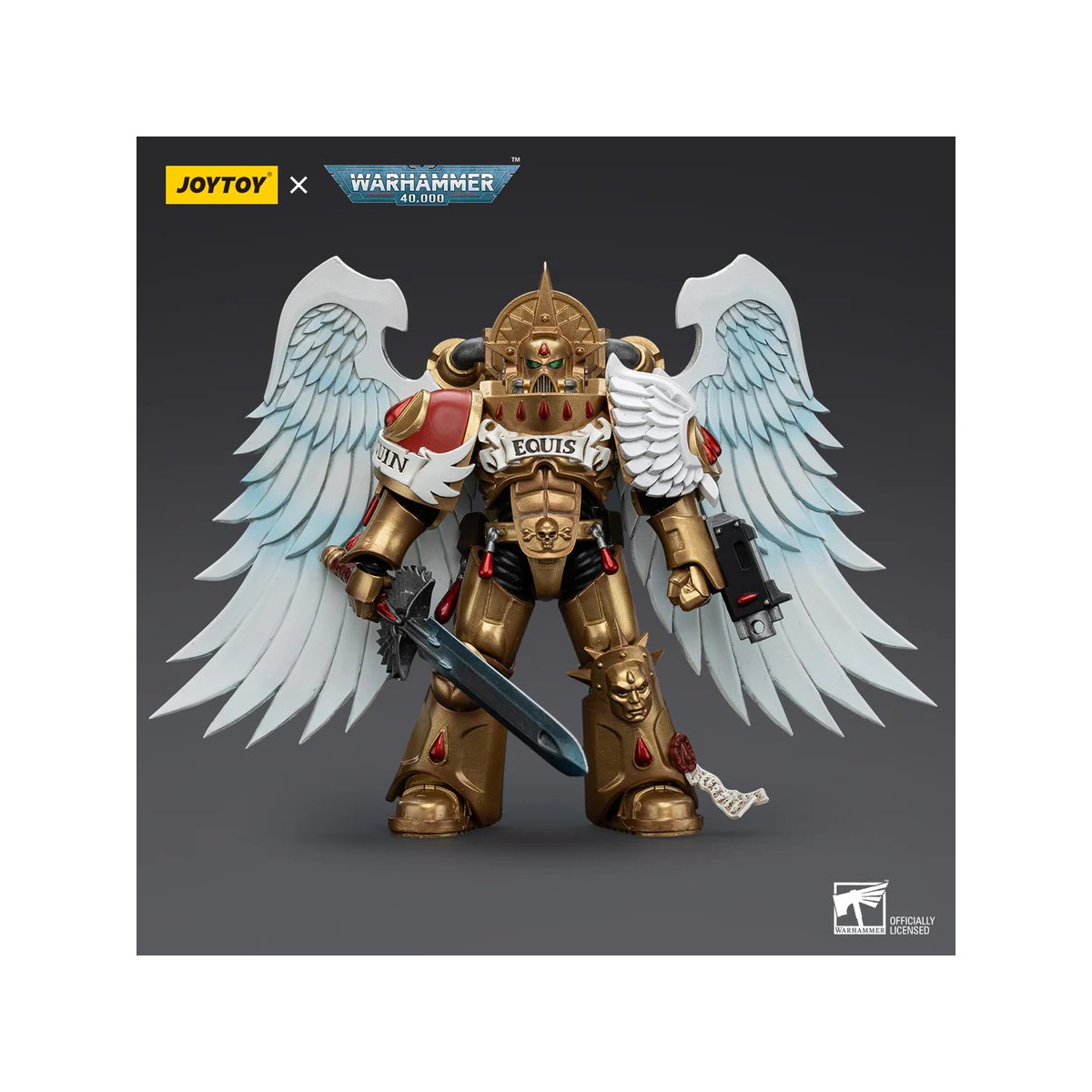 JoyToy Space Marines - Blood Angels Sanguinary Guard - Sanguinary Guard with Power Sword 1/18