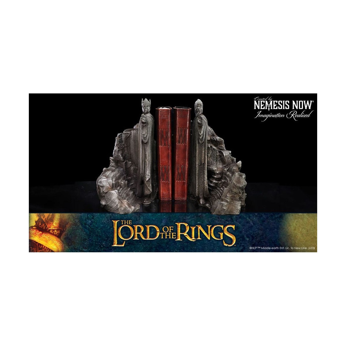 Nemesis Now - Lord of the Rings: Gates of Argonath Bookends - The Lord of the Rings