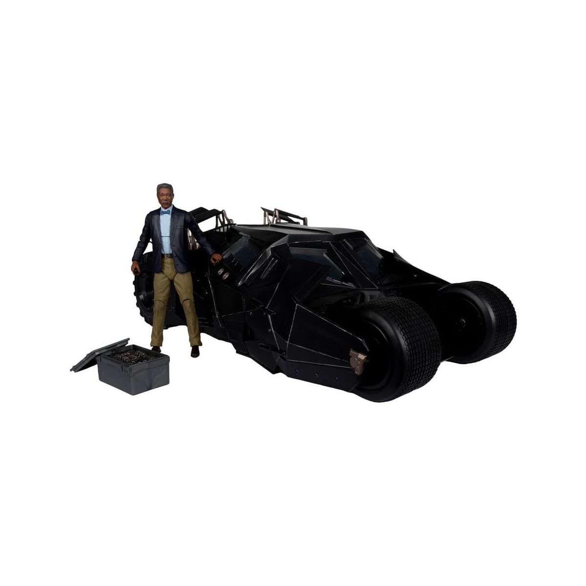 Mc Farlane - DC Multiverse - Tumbler with Lucius Fox 1/12 (The Dark Knight) Gold Label