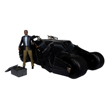 Mc Farlane - DC Multiverse - Tumbler with Lucius Fox 1/12 (The Dark Knight) Gold Label
