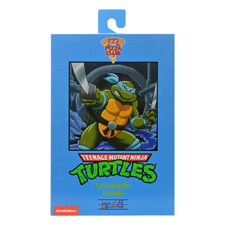 NECA - Ultimate Leonardo VHS - TMNT Cartoon Figurine