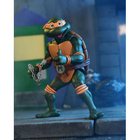 NECA - Ultimate Michelangelo VHS - TMNT Cartoon