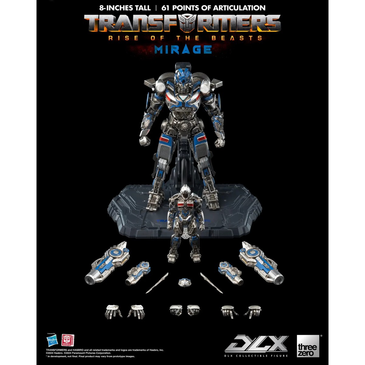 Three0 Transformers - DLX MIRAGE - Transformers: Rise of the Beasts