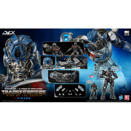 Three0 Transformers - DLX MIRAGE - Transformers: Rise of the Beasts