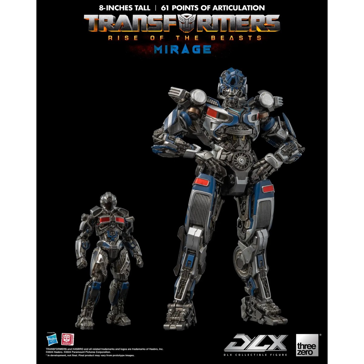 Three0 Transformers - DLX MIRAGE - Transformers: Rise of the Beasts