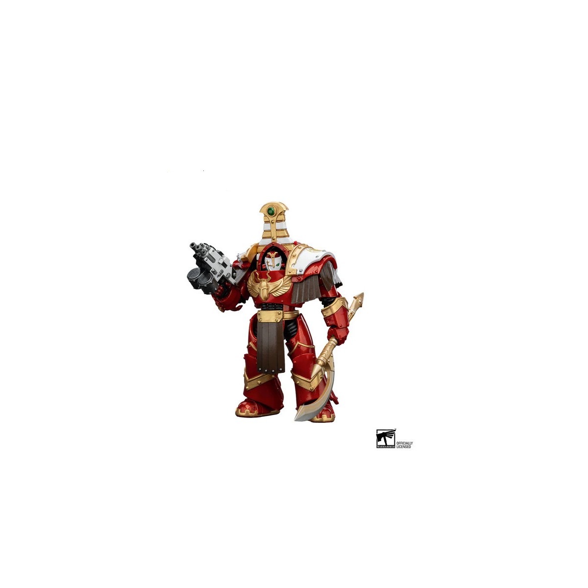 JoyToy Space Marines - Thousand sons Sekhmet Terminator Cabal - Sekhmet With Combi-Bolter And Achea Force Weapon