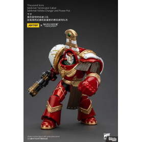 JoyToy Space Marines - Thousand sons Sekhmet Terminator Cabal - Sekhmet With Volkite Charger and Power Fist