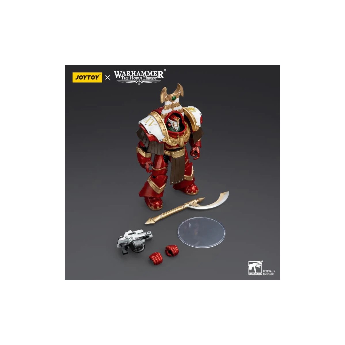 JoyToy Space Marines - Thousand sons Sekhmet Terminator Cabal - Sekhmet With Combi-Melta and Achea Force Weapon