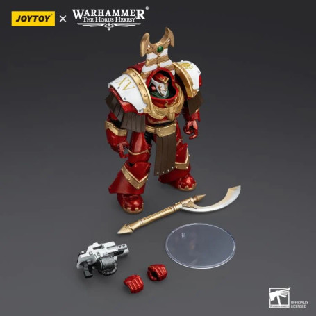 JoyToy Space Marines - Thousand sons Sekhmet Terminator Cabal - Sekhmet With Combi-Melta and Achea Force Weapon