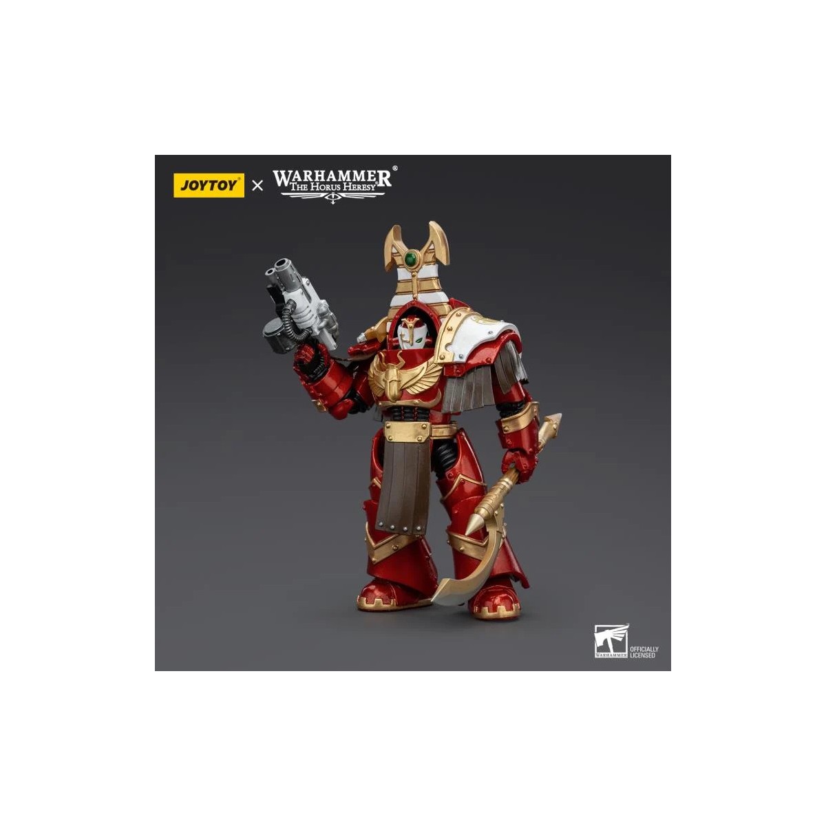 JoyToy Space Marines - Thousand sons Sekhmet Terminator Cabal - Sekhmet With Combi-Melta and Achea Force Weapon