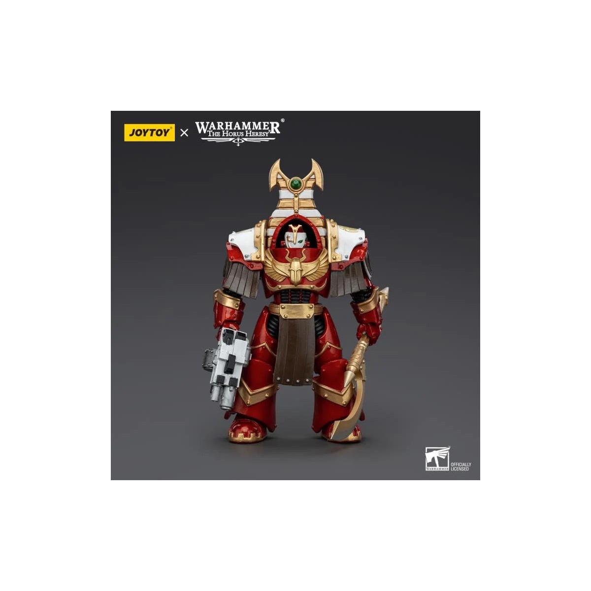 JoyToy Space Marines - Thousand sons Sekhmet Terminator Cabal - Sekhmet With Combi-Melta and Achea Force Weapon