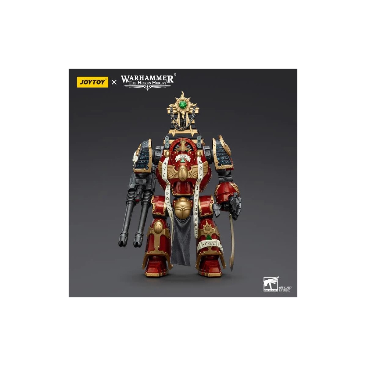 JoyToy Space Marines - Thousand sons - Contemptor-Osiron Dreadnought with Gravis Force Blade and Gravis Autocannon
