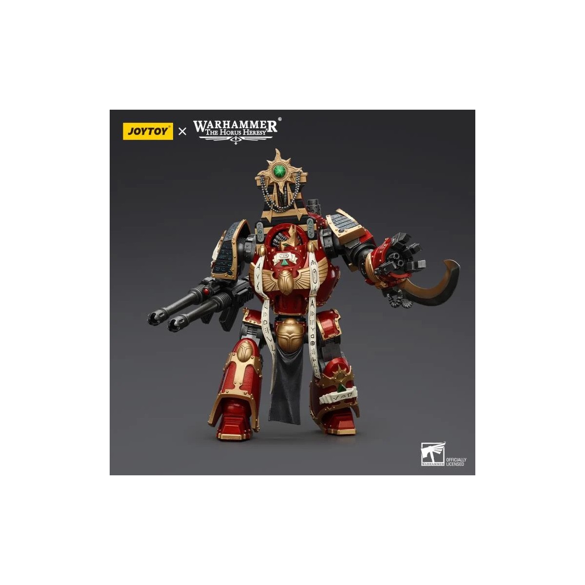 JoyToy Space Marines - Thousand sons - Contemptor-Osiron Dreadnought with Gravis Force Blade and Gravis Autocannon