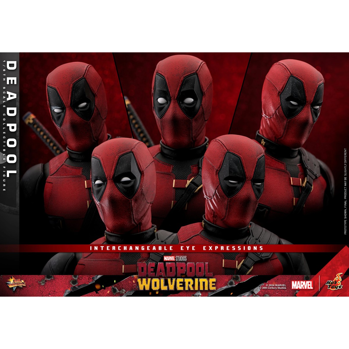 Hot Toys Marvel Deadpool & Wolverine - Deadpool Collector Edition MMS 1/6 