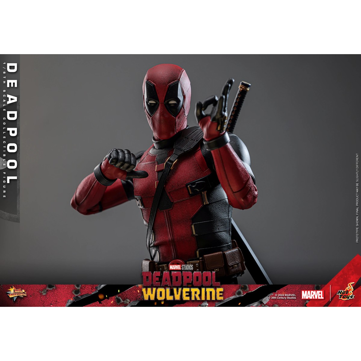 Hot Toys Marvel Deadpool & Wolverine - Deadpool Collector Edition MMS 1/6 