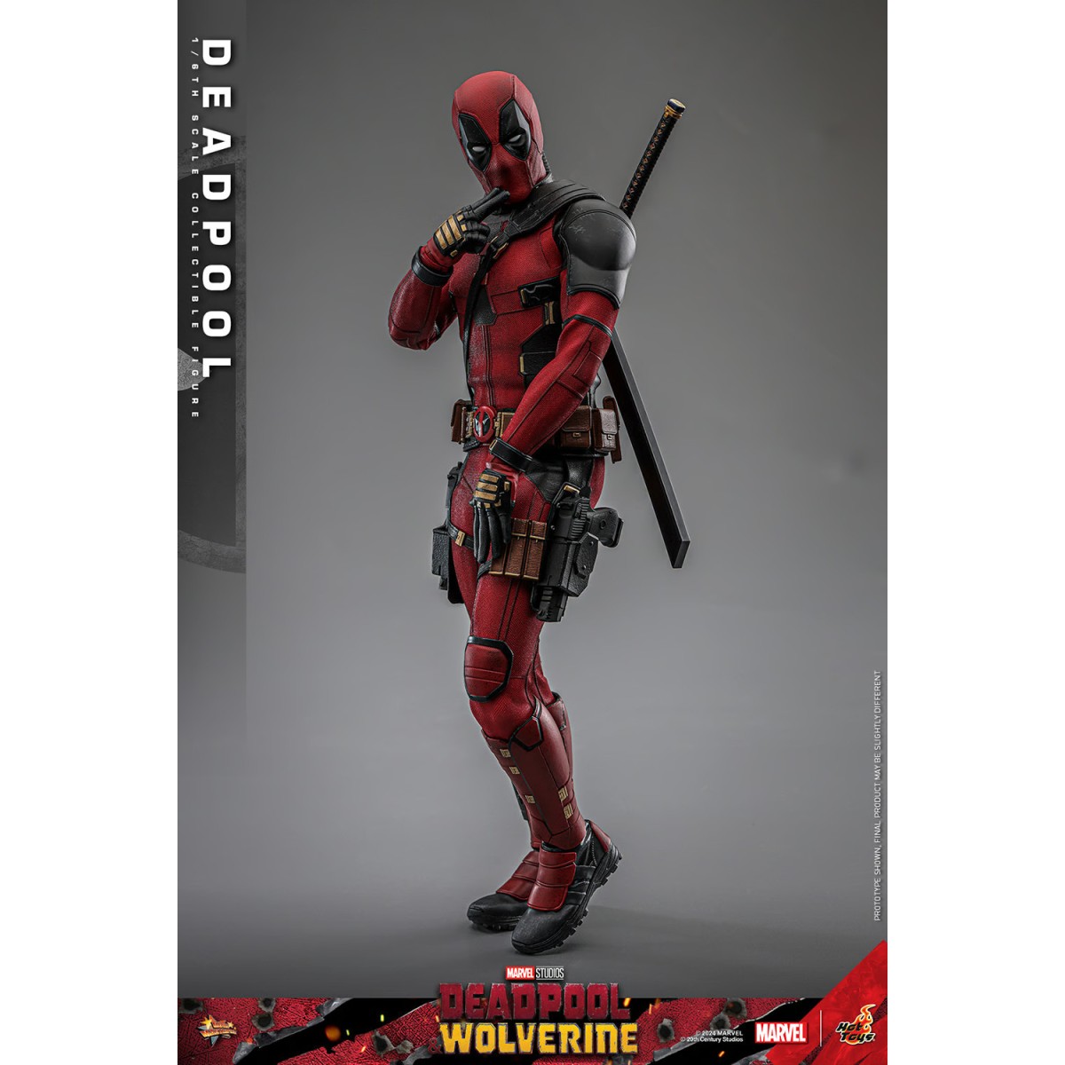 Hot Toys Marvel Deadpool & Wolverine - Deadpool Collector Edition MMS 1/6 