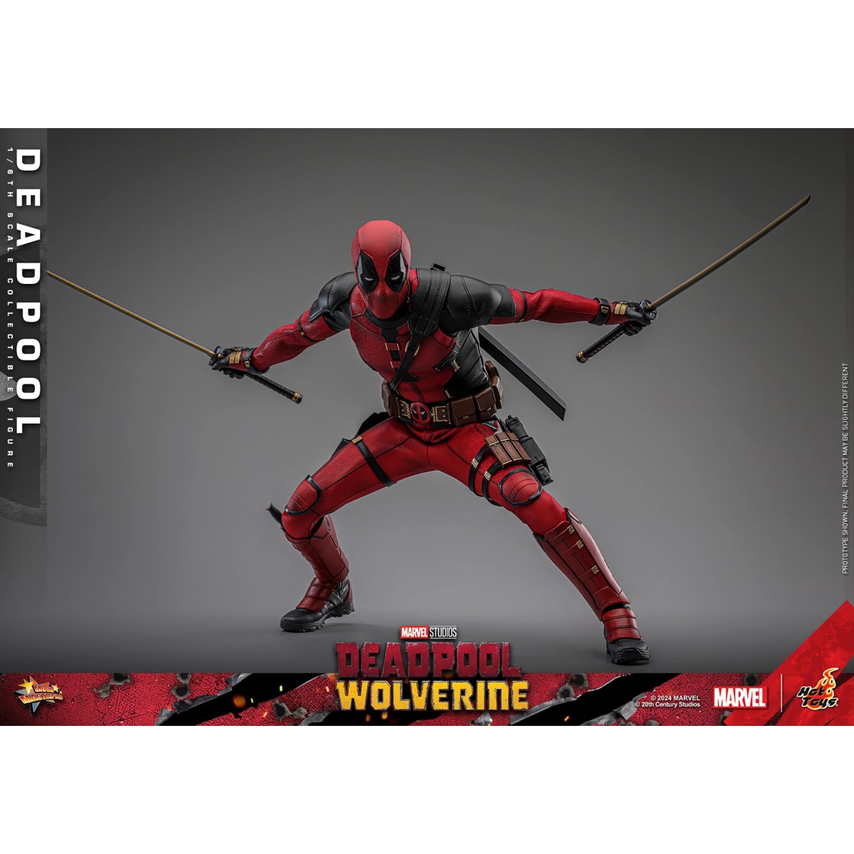 Hot Toys Marvel Deadpool & Wolverine - Deadpool Collector Edition MMS 1/6 
