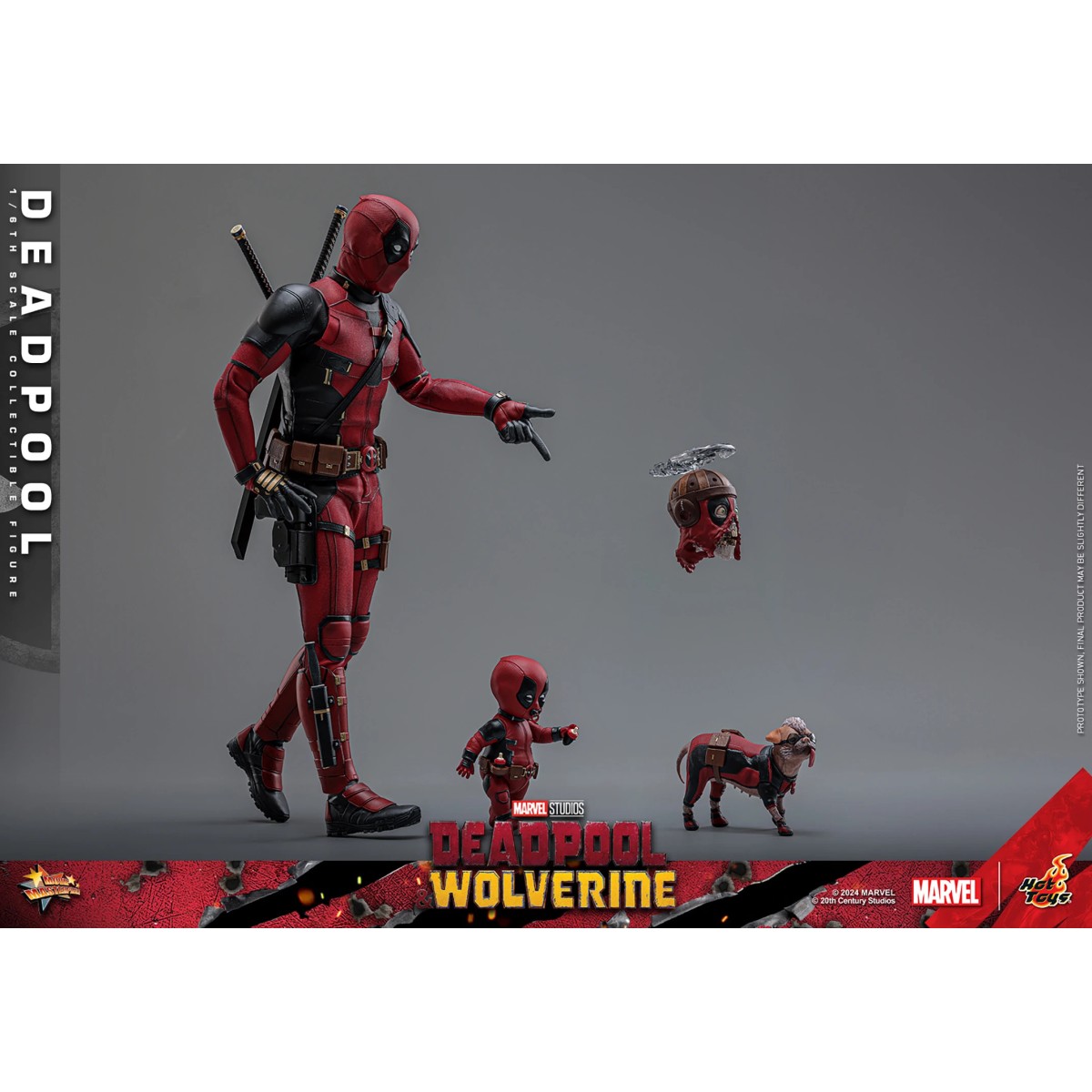 Hot Toys Marvel Deadpool & Wolverine - Deadpool Collector Edition MMS 1/6 