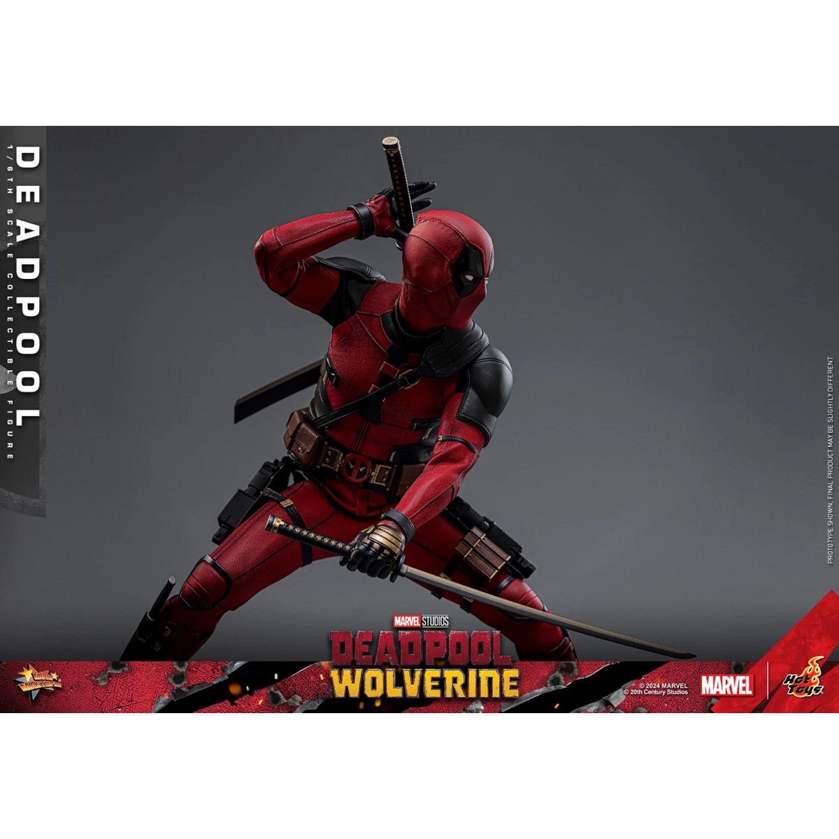Hot Toys Marvel Deadpool & Wolverine - Deadpool Collector Edition MMS 1/6 