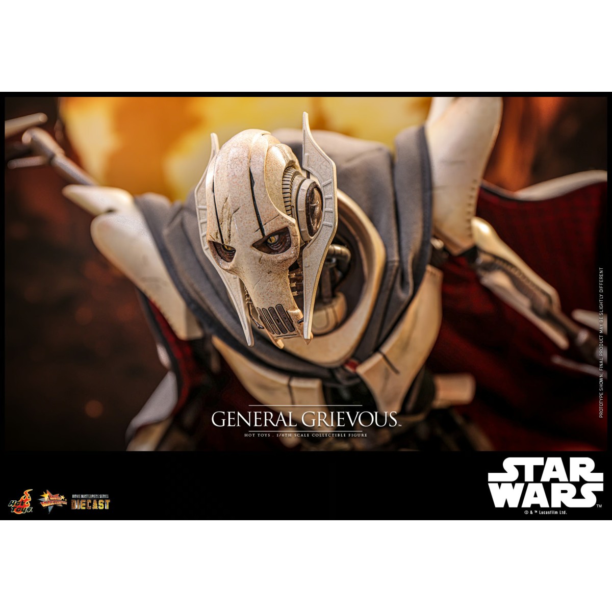 Hot Toys Star Wars - General Grievous Collector Edition die cast 1/6