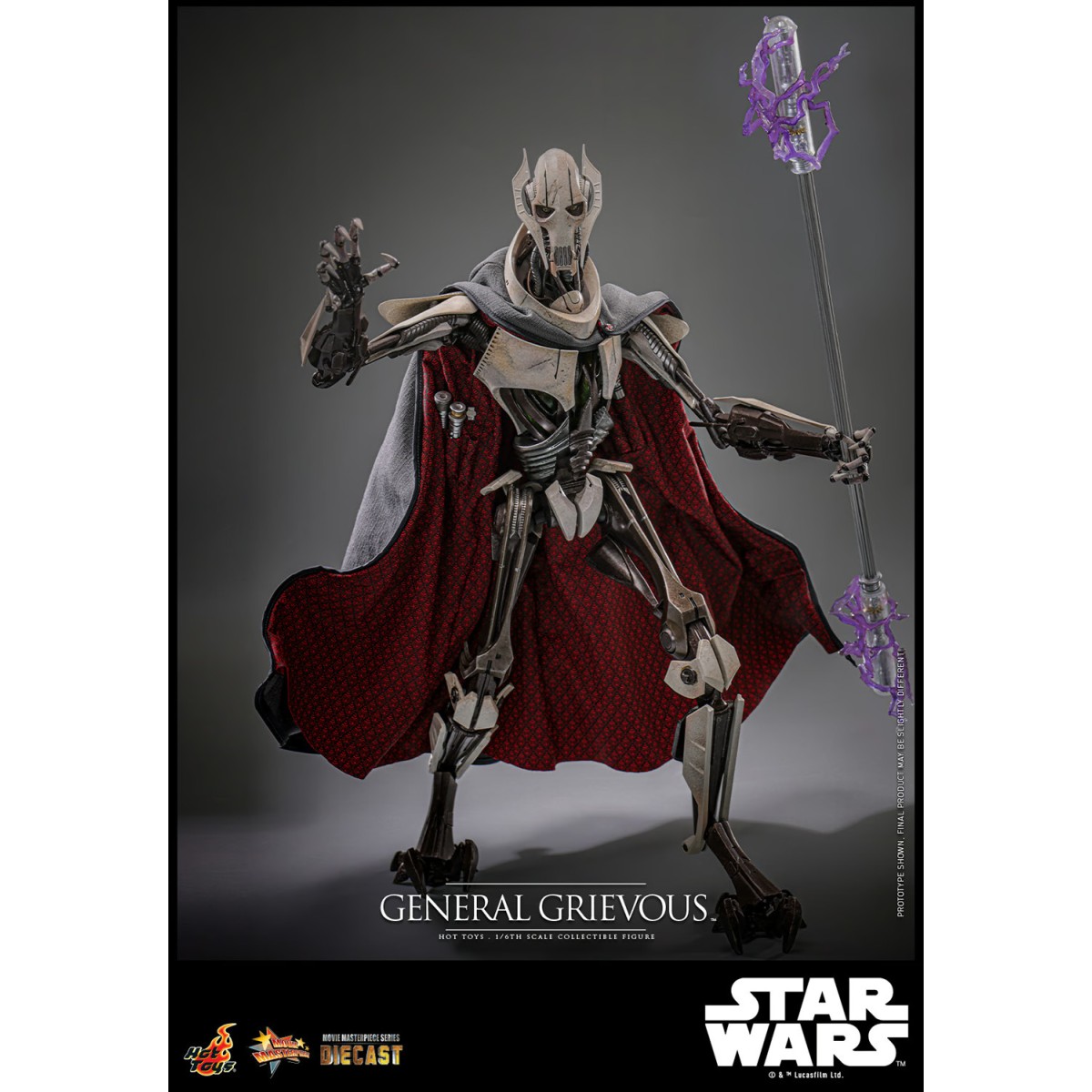 Hot Toys Star Wars - General Grievous Collector Edition die cast 1/6