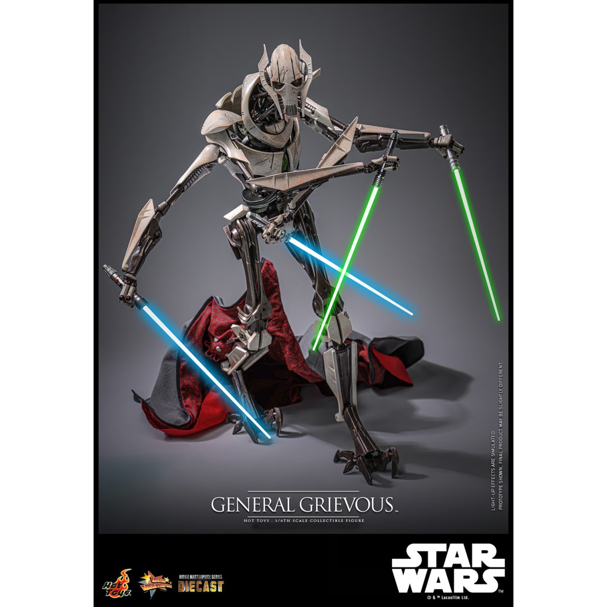 Hot Toys Star Wars - General Grievous Collector Edition die cast 1/6