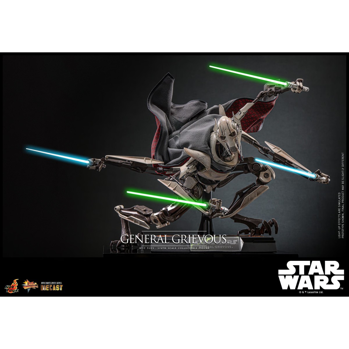 Hot Toys Star Wars - General Grievous Collector Edition die cast 1/6