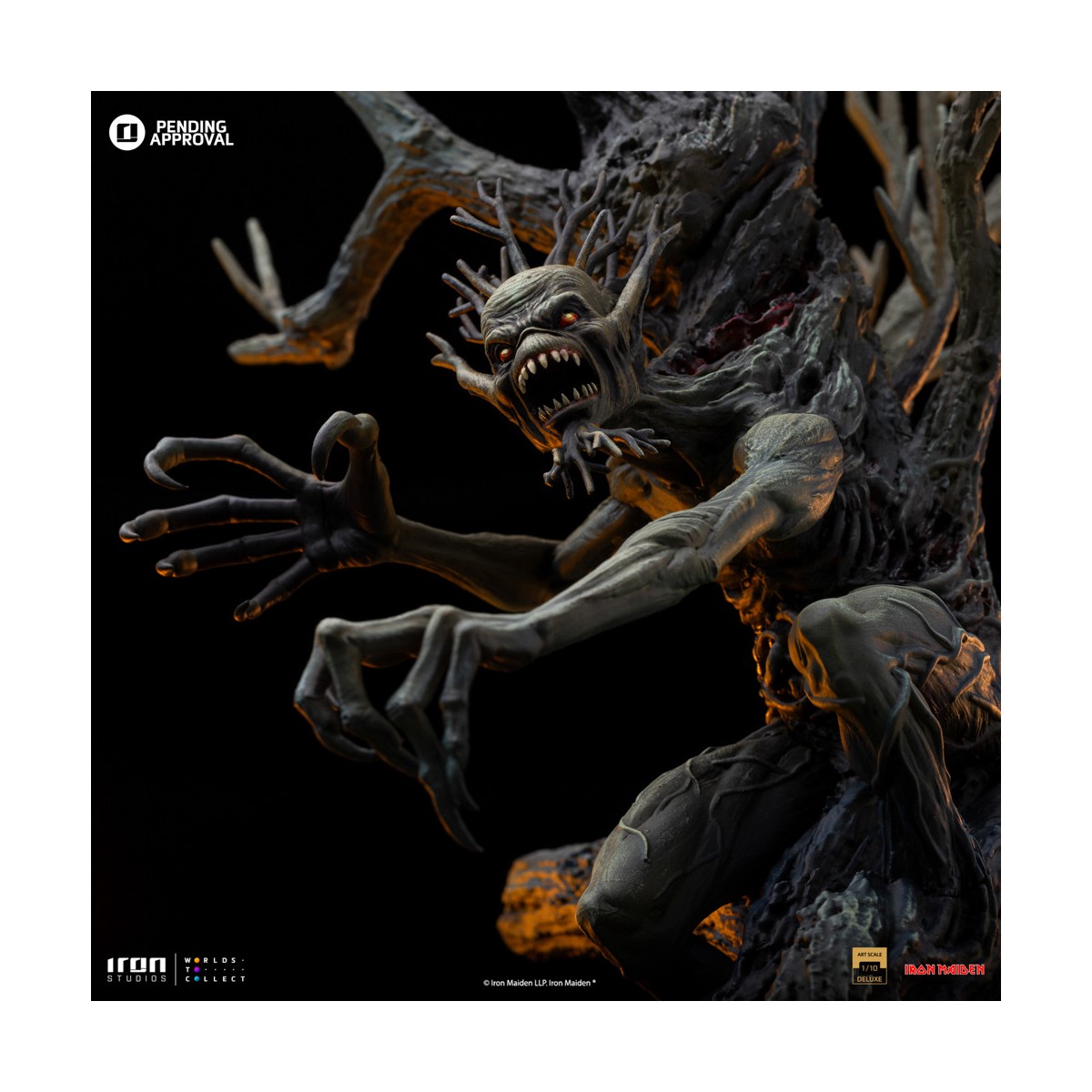 Iron Studios Iron Maiden - Fear of the Dark 1/10 Deluxe Art Scale