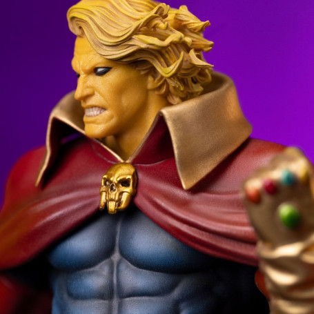 Iron Studios Marvel - Adam Warlock 1/10 BDS Art Scale - Infinity Gauntlet Diorama