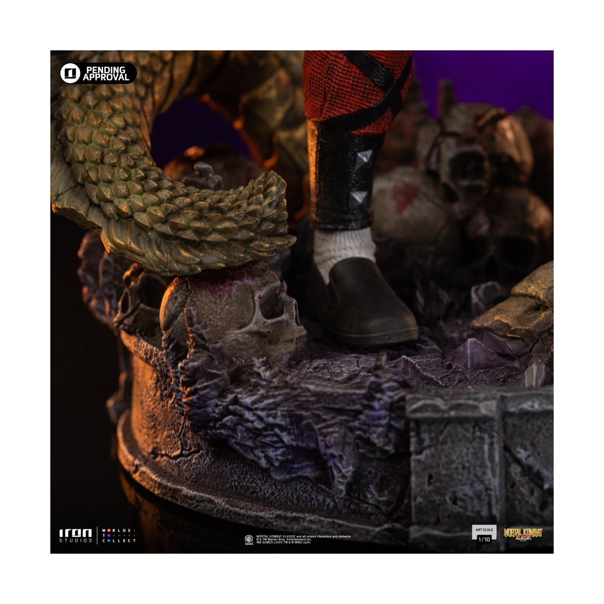 Iron Studios Mortal Kombat - LIU KANG 1/10 BDS Art Scale