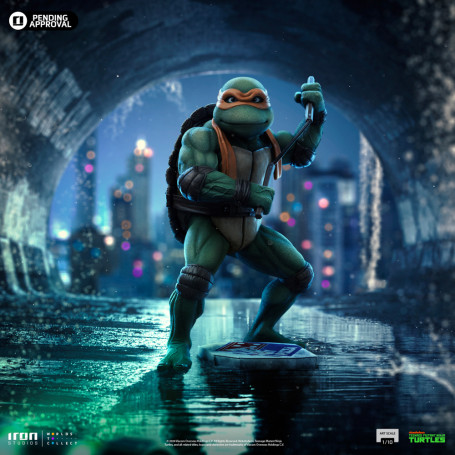 Iron Studios - TMNT Movie - MICHELANGELO BDS Art Scale 1/10 - Teenage Mutant Ninja Turtles
