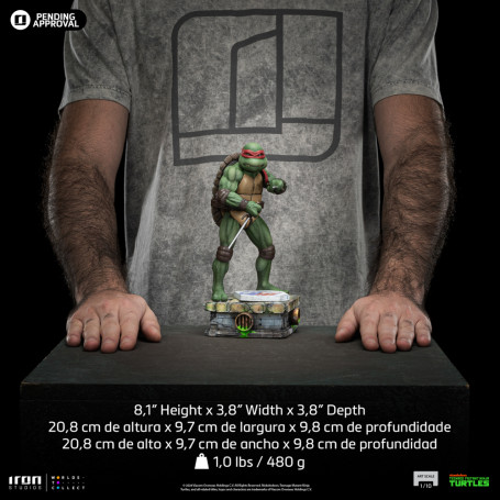 Iron Studios - TMNT Movie - RAPHAEL BDS Art Scale 1/10 - Teenage Mutant Ninja Turtles