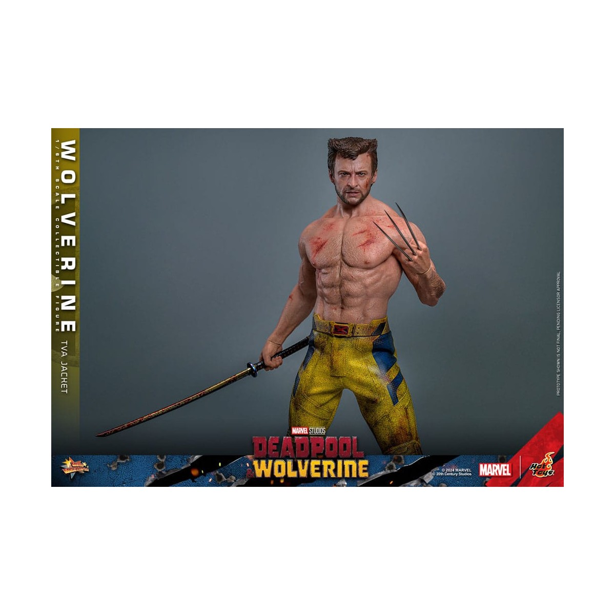 Hot Toys Marvel Deadpool & Wolverine - Wolverine TVA Jacket Version MMS 1/6
