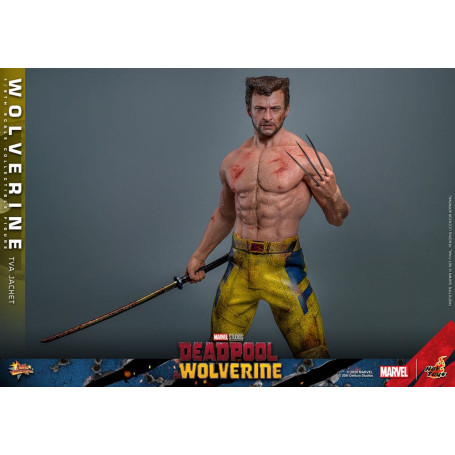 Hot Toys Marvel Deadpool & Wolverine - Wolverine TVA Jacket Version MMS 1/6