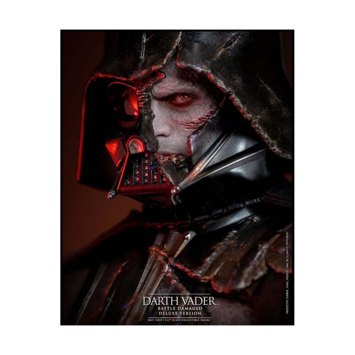 Hot toys Star Wars: Darth Vader Battle Damaged Deluxe Version MMS 1/6