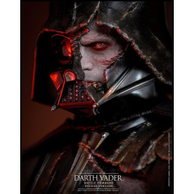 Hot toys Star Wars: Darth Vader Battle Damaged Deluxe Version MMS 1/6