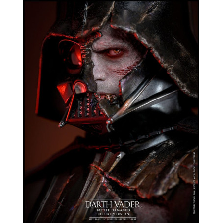Hot toys Star Wars: Darth Vader Battle Damaged Deluxe Version MMS 1/6