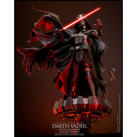 Hot toys Star Wars: Darth Vader Battle Damaged Deluxe Version MMS 1/6
