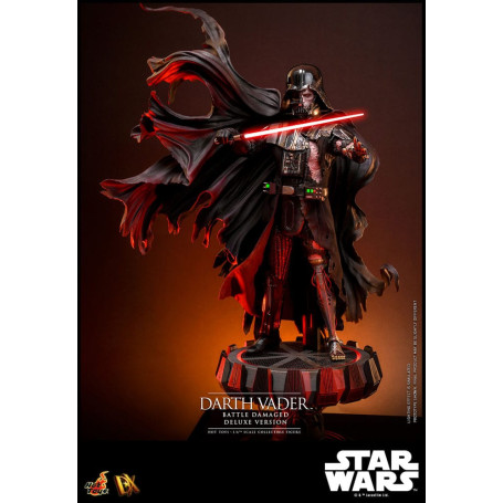 Hot toys Star Wars: Darth Vader Battle Damaged Deluxe Version MMS 1/6