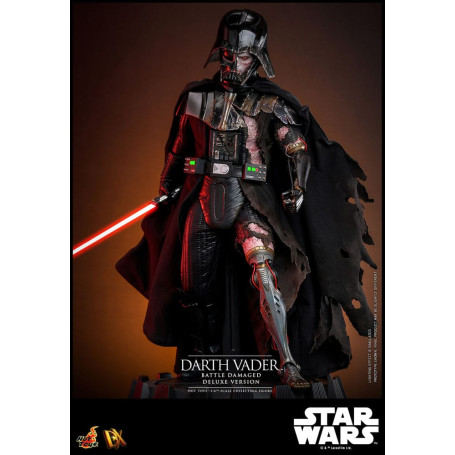 Hot toys Star Wars: Darth Vader Battle Damaged Deluxe Version MMS 1/6